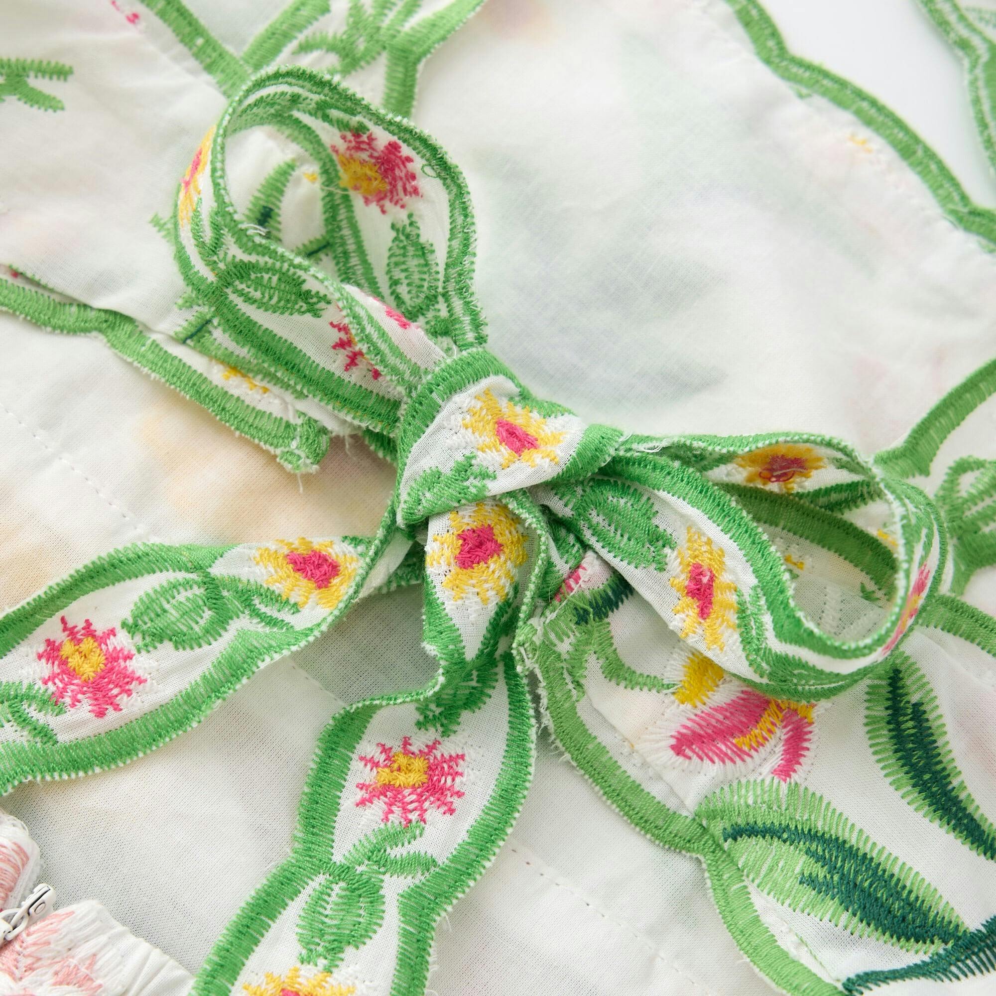 Kaylee Cotton Embroidered Maxi Dress