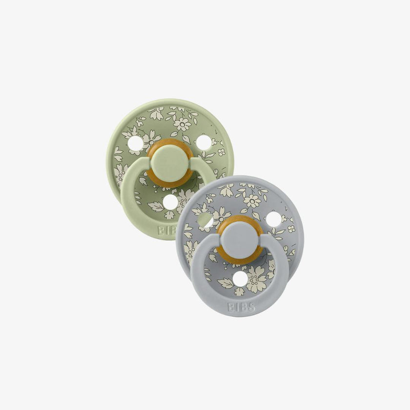 BIBS x Liberty Colour Capel Latex Pacifier, Blue