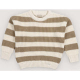 Lantana Jumper Camel Sand Stripes