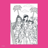 Color & Sticker Fun: Barbie
