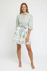 Halle Mini Dress in Party on Prairie