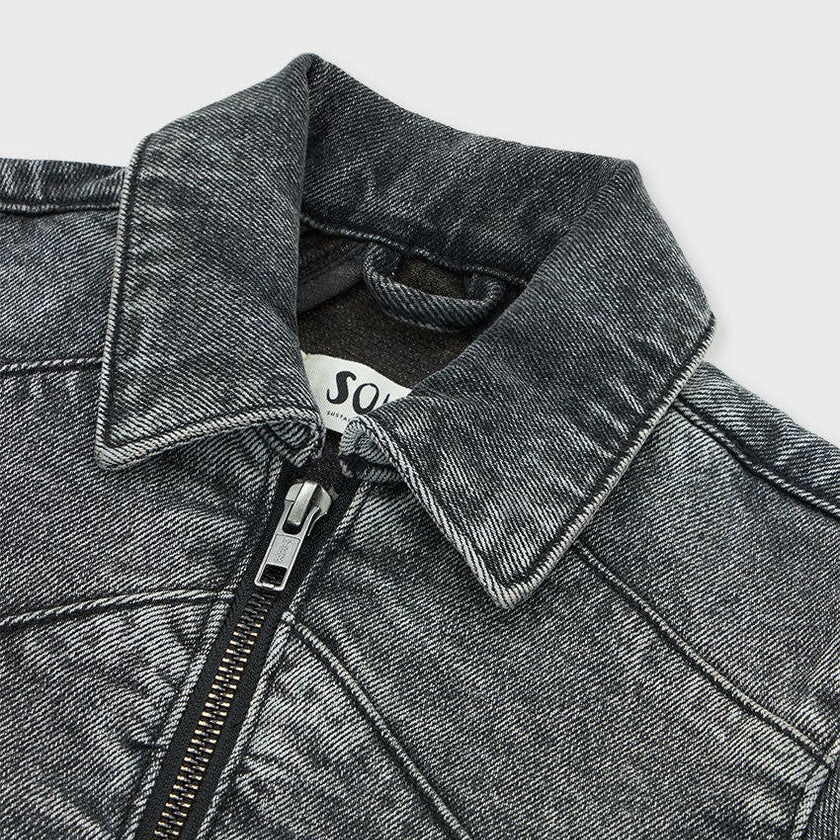 Denim Starburst Jacket
