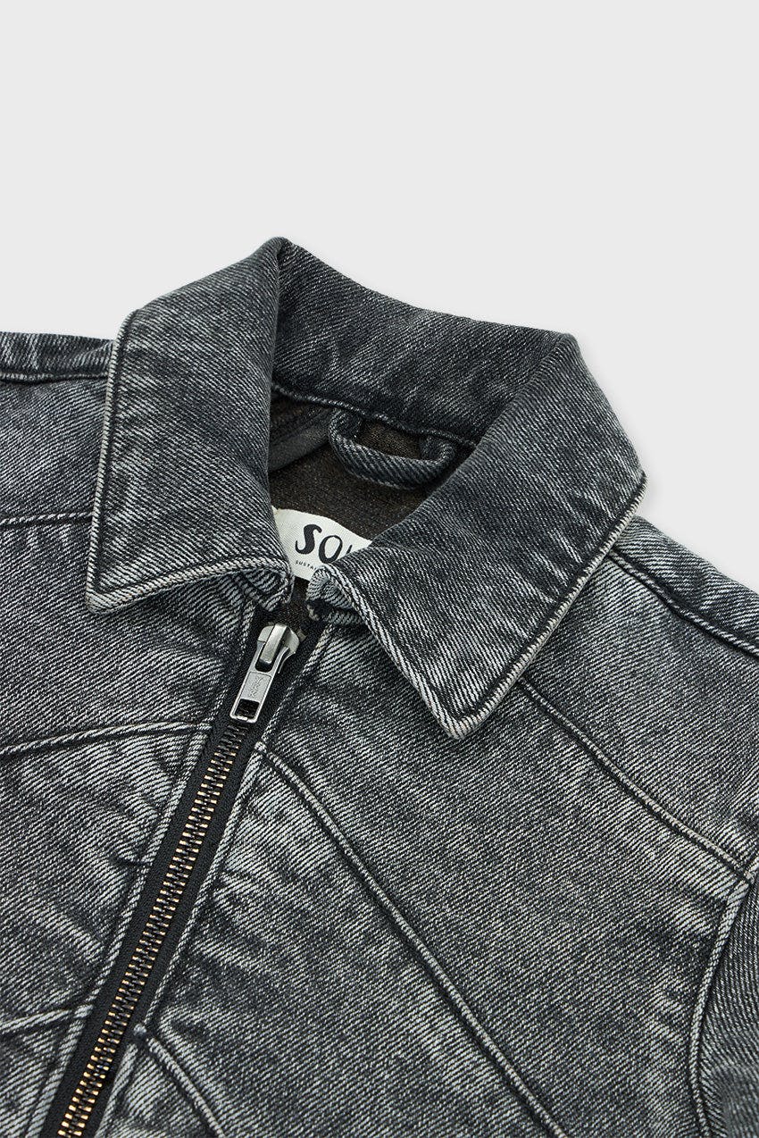 Denim Starburst Jacket