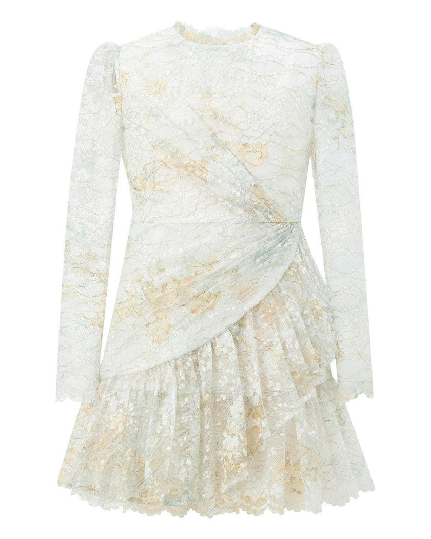 Rayne Embroidered Mini Dress