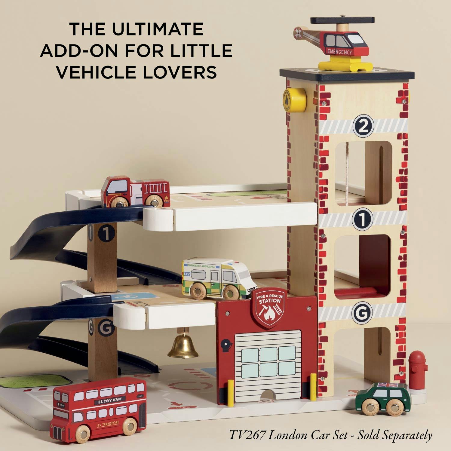 Fire & Rescue Wooden Garage