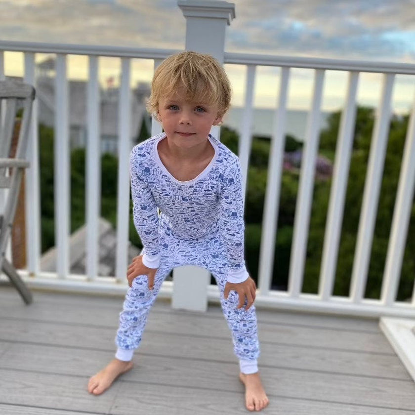 Nantucket Two Piece Kids Pajamas
