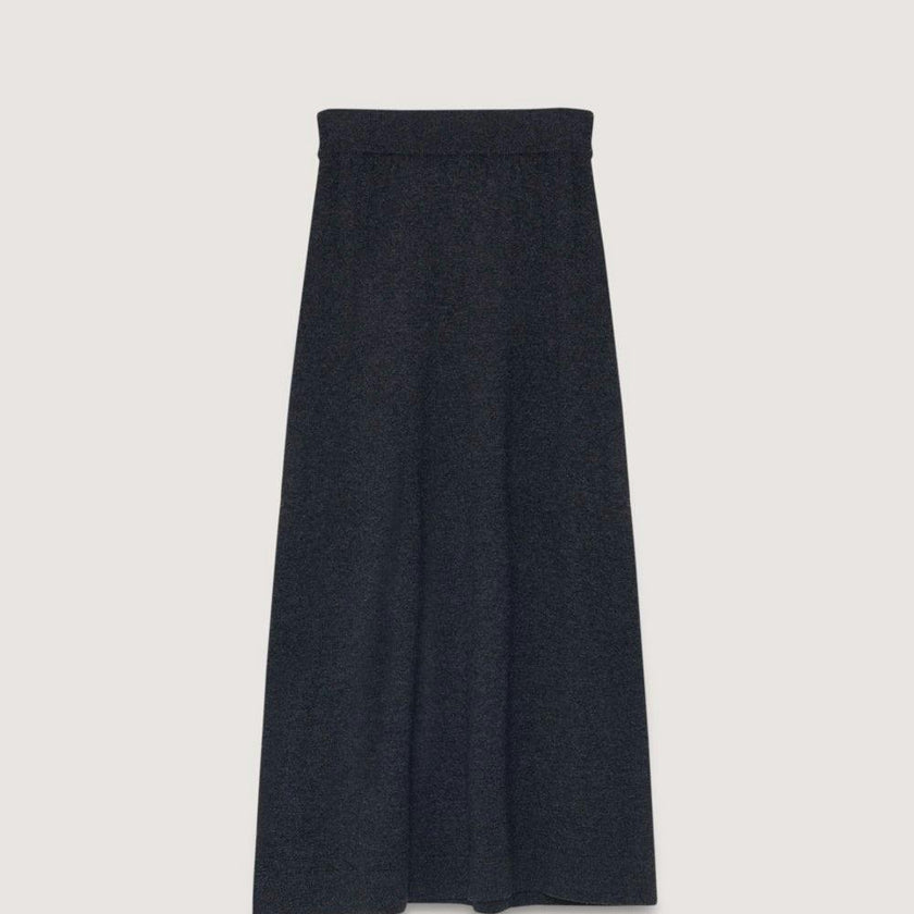 Agatha Woman Skirt Galactic Grey Melange_Sampling
