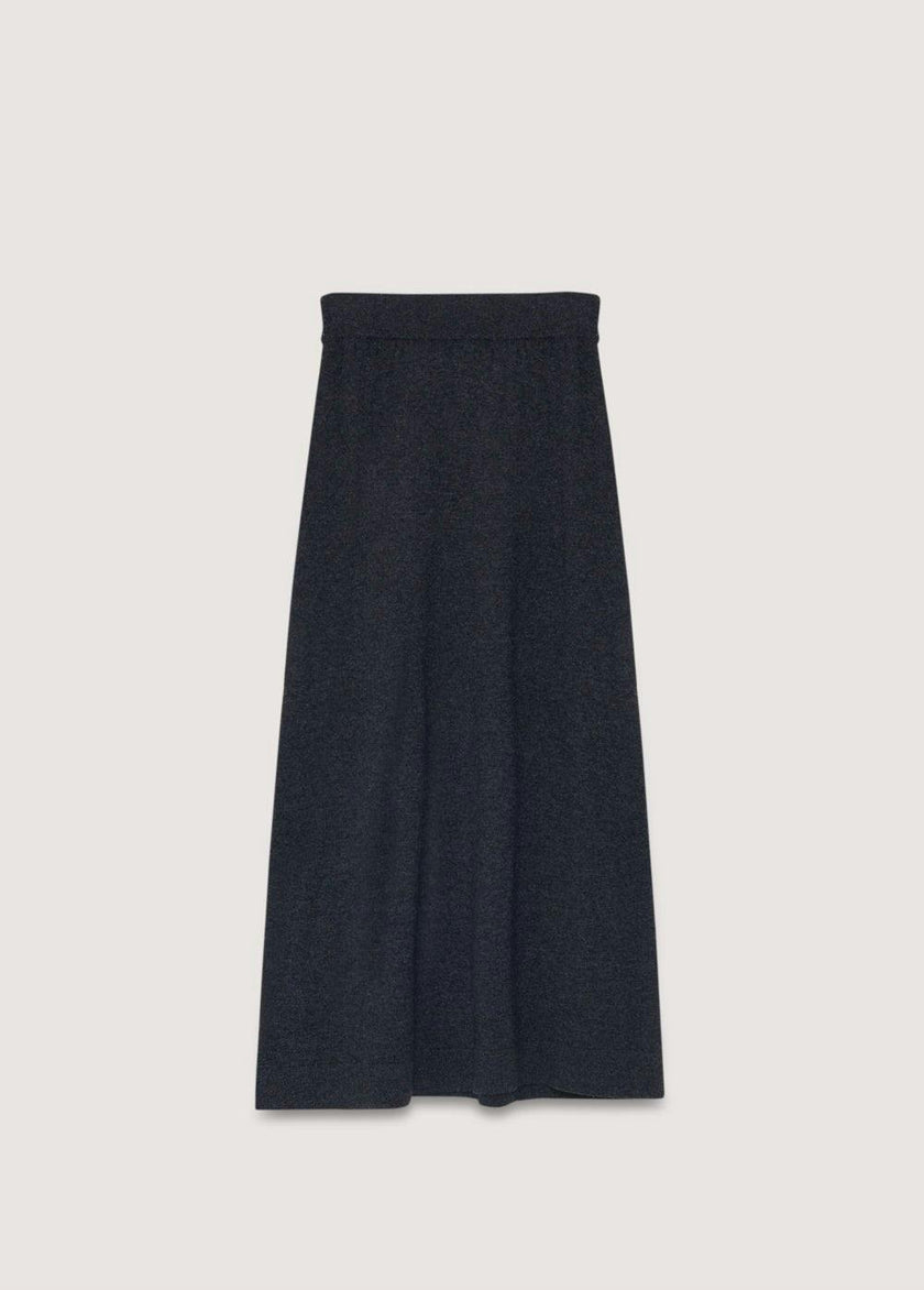 Agatha Woman Skirt Galactic Grey Melange_Sampling
