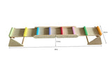 Avenlur Willow | Rainbow Seesaw and Balance Beam