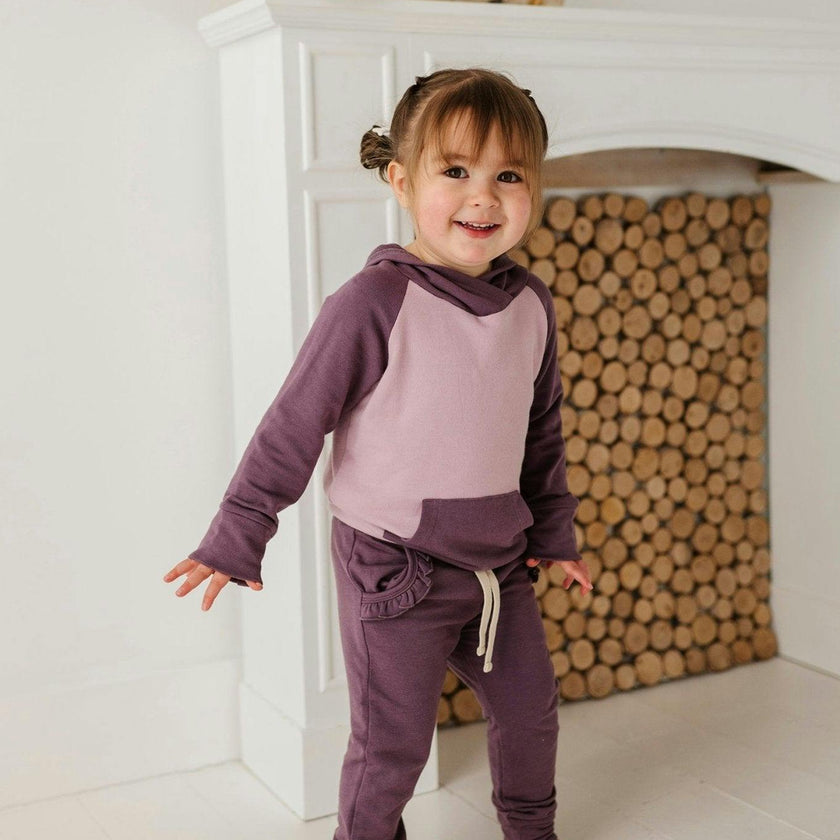 Raglan Hoodie Lavender Cloud