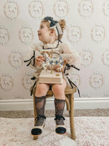 Coco-Caramel Tulle Hair Sash