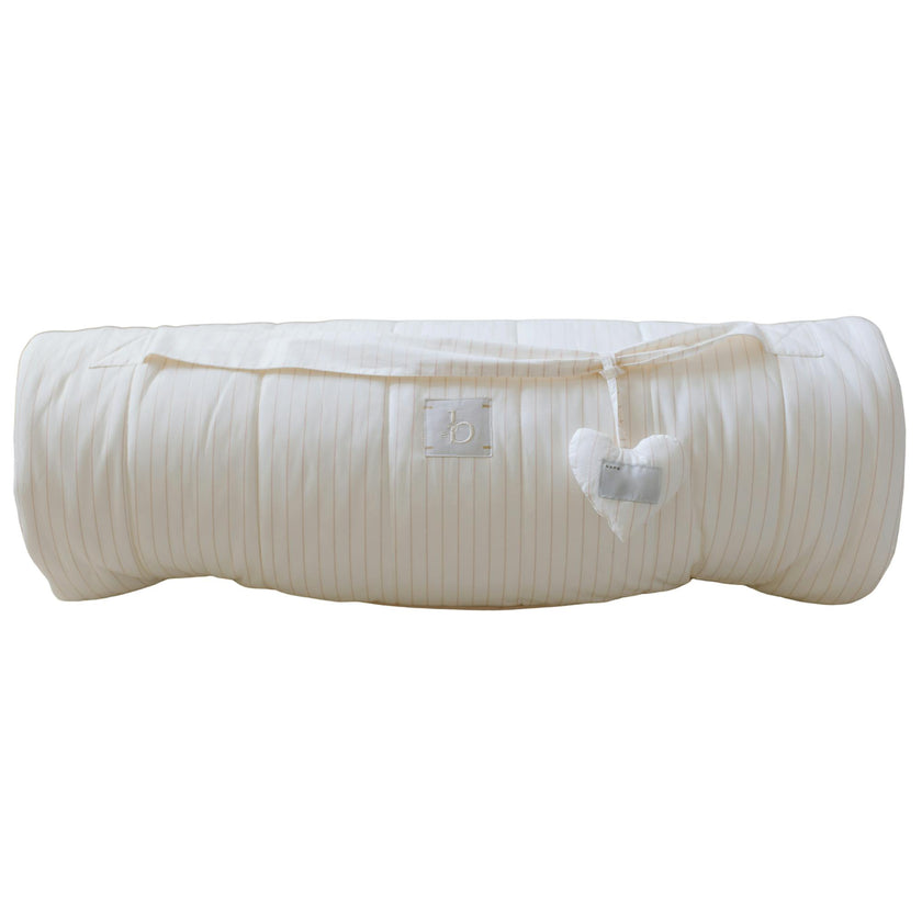 [NEW] XL Organic Nap Mat- Pink Stripe