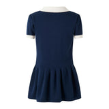 Knit Pleated Dress