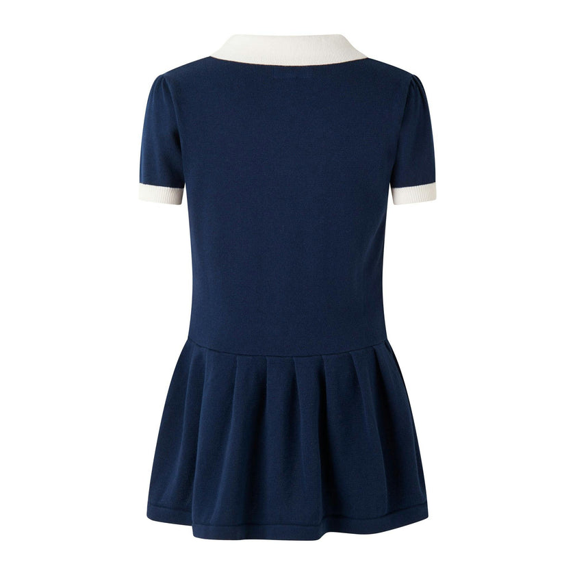 Knit Pleated Dress