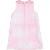 Houndstooth Dress with Bow Pockets