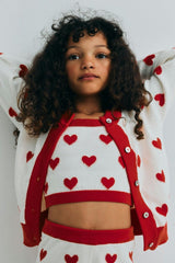 Maqui Short Hearts Jacquard