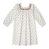 Organic Twill Dress - Forest Scatter