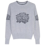Floral Knit Sweater