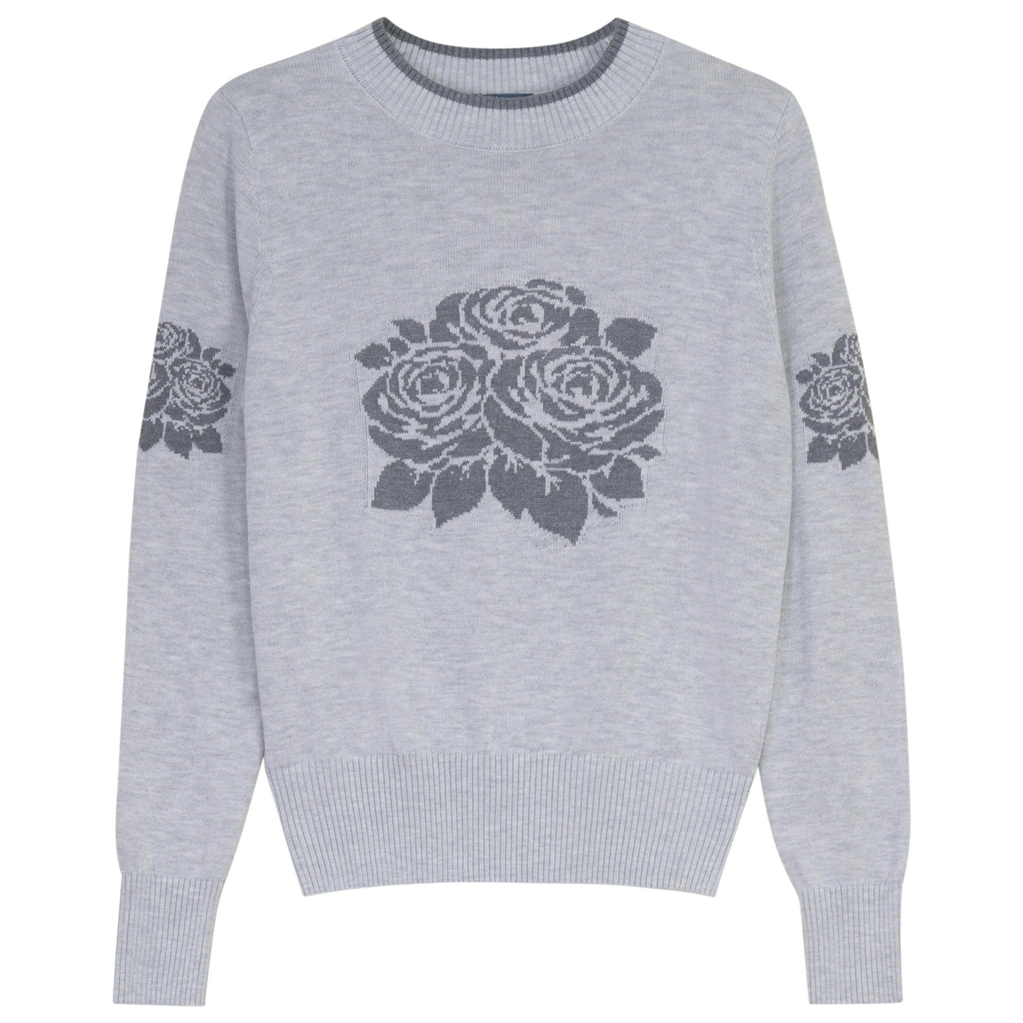 Floral Knit Sweater