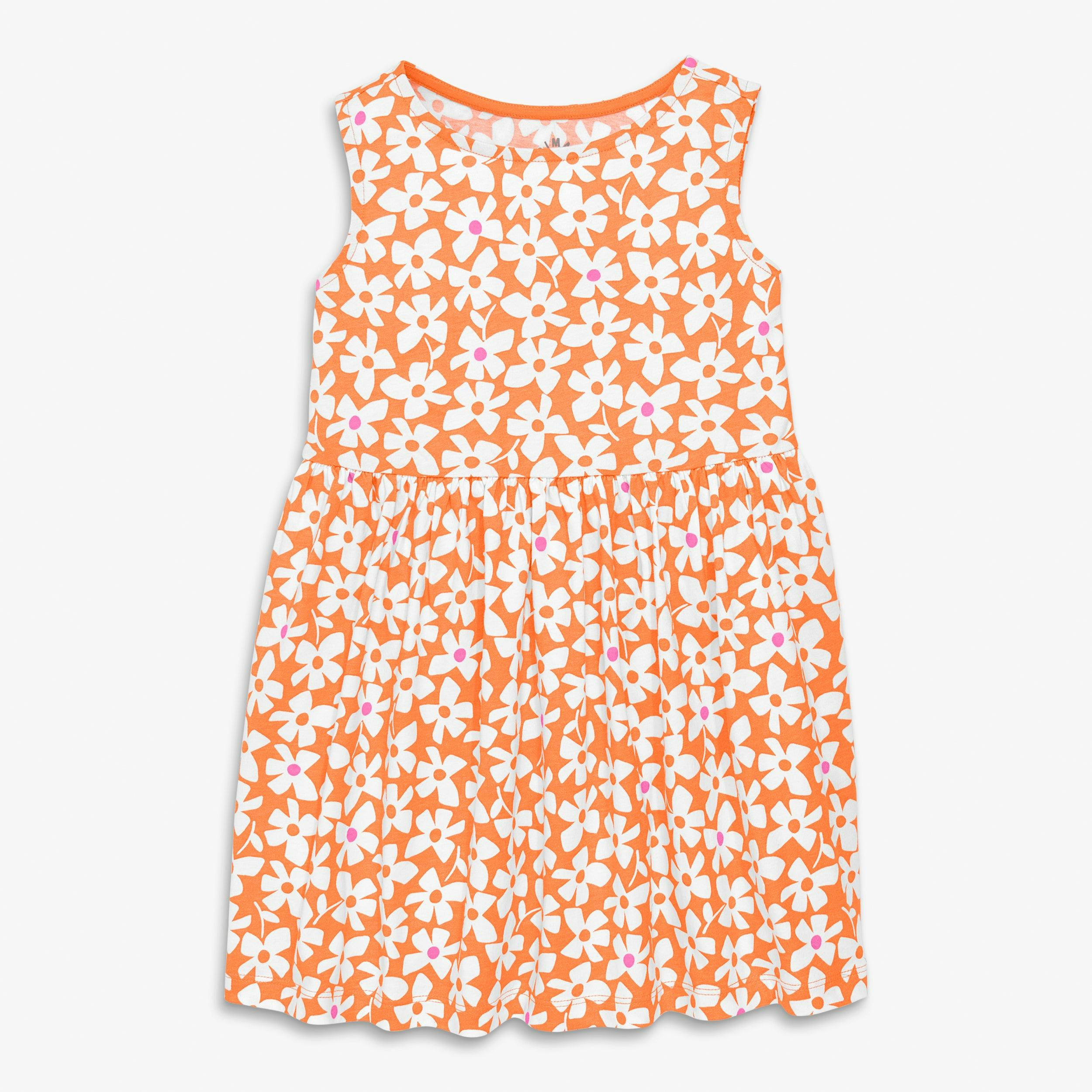 Kids recess dress in blooms