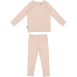 Box Design Raglan Sleeve Top & Pant Set