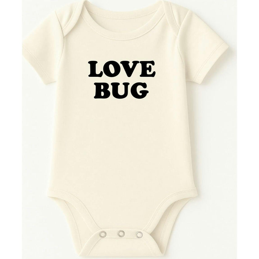 Love Bug Organic Baby Bodysuit