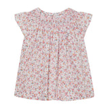Hand-Smocked Girls Blouse Amarantha