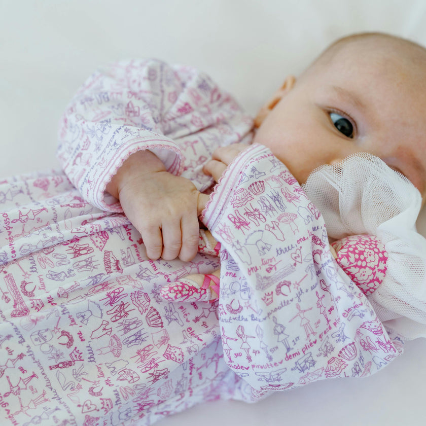 Ballet Snap Baby Onesie