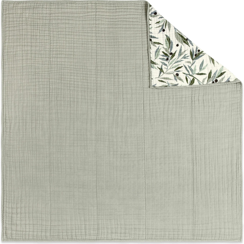 Organic Muslin Cotton 3-Layer Quilt