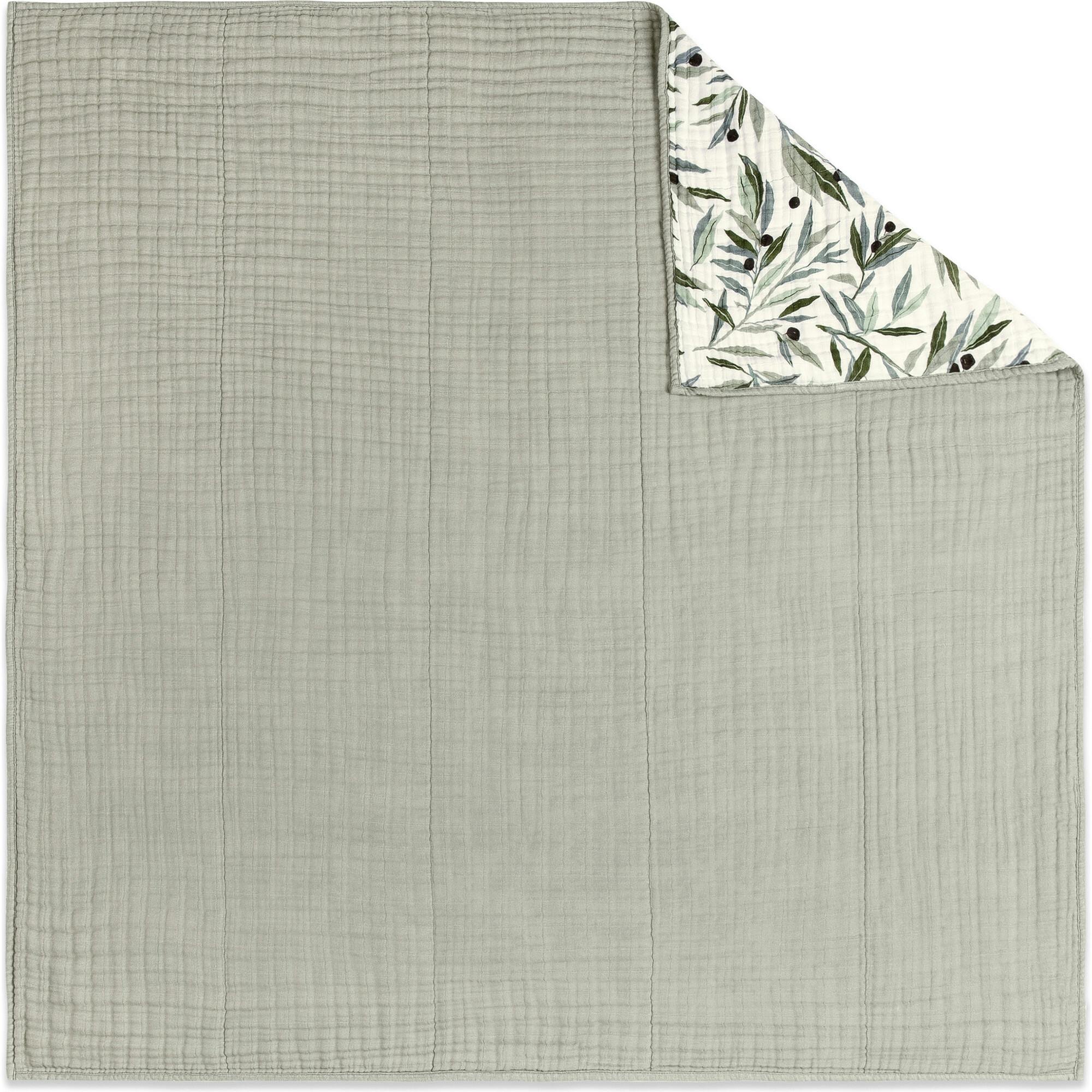 Organic Muslin Cotton 3-Layer Quilt