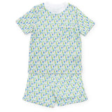 Charles Boys' Short Set - Mod Holiday Blue