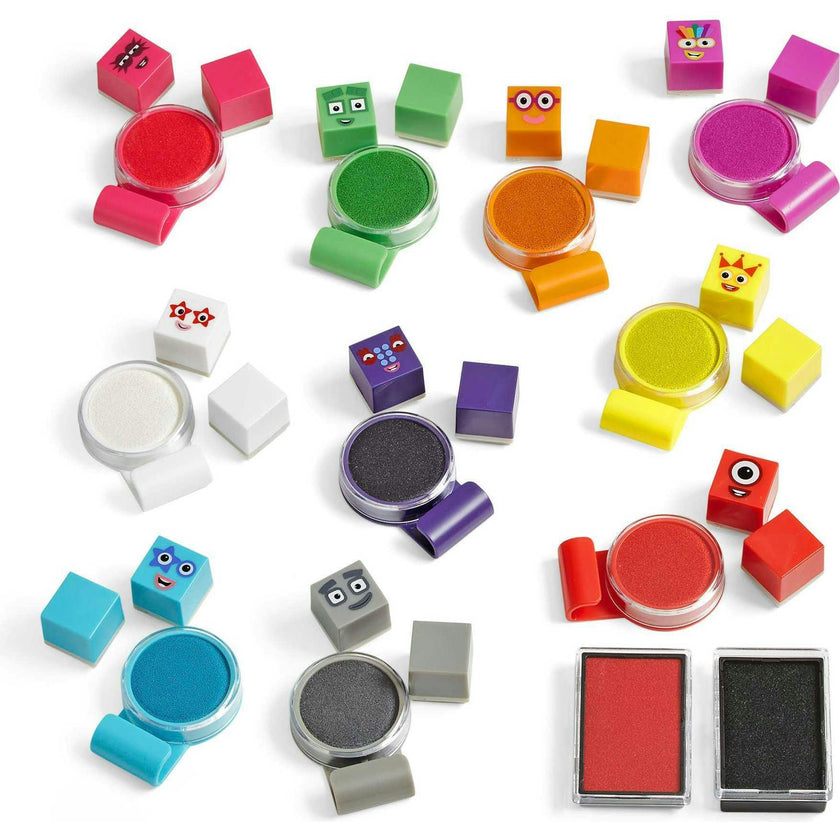 Numberblocks Stampoline Park Stamp Activity Set