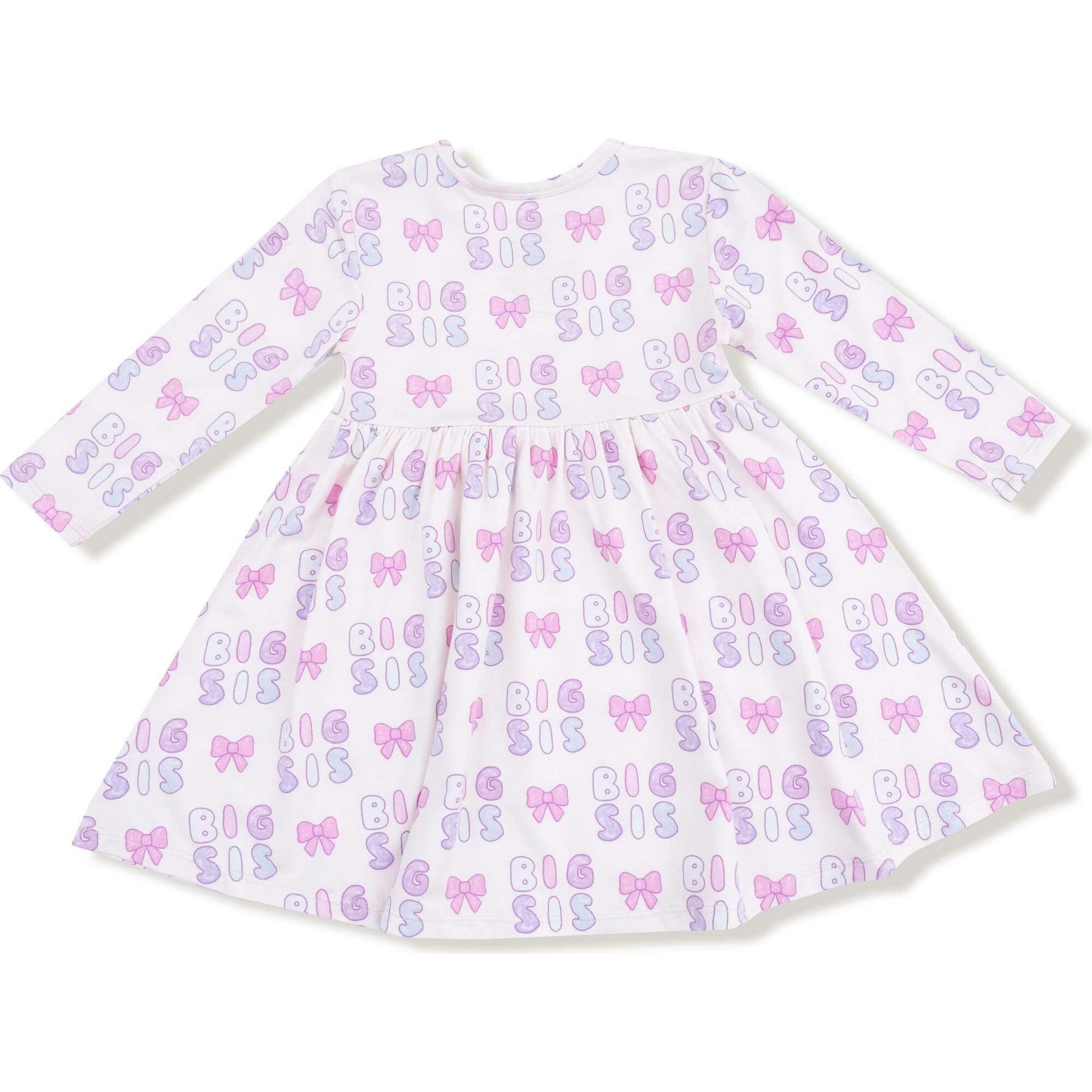 Big Sis - Twirly Long Sleeve Dress