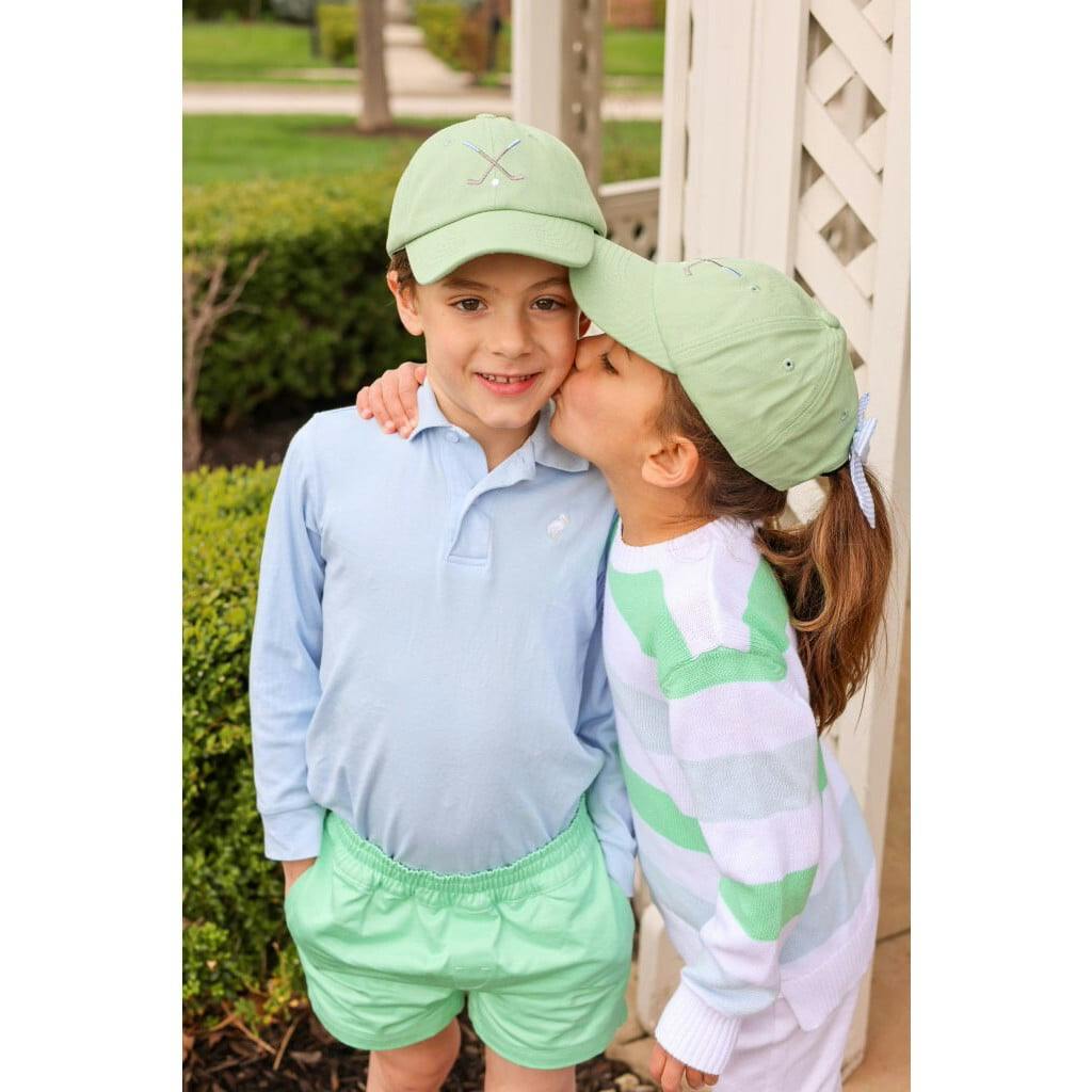 Golf Clubs Bow Baseball Hat (Youth)