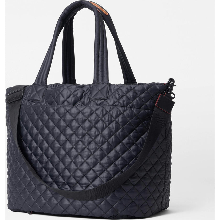 Black Large Metro Tote Deluxe
