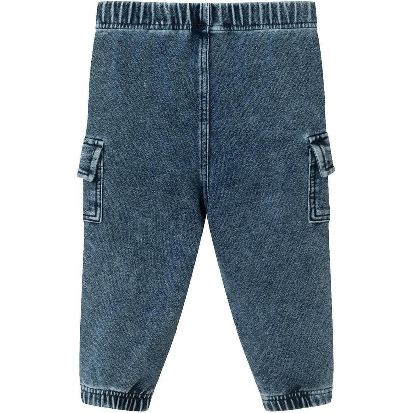 Infant Buttondown Denim Jogger Set
