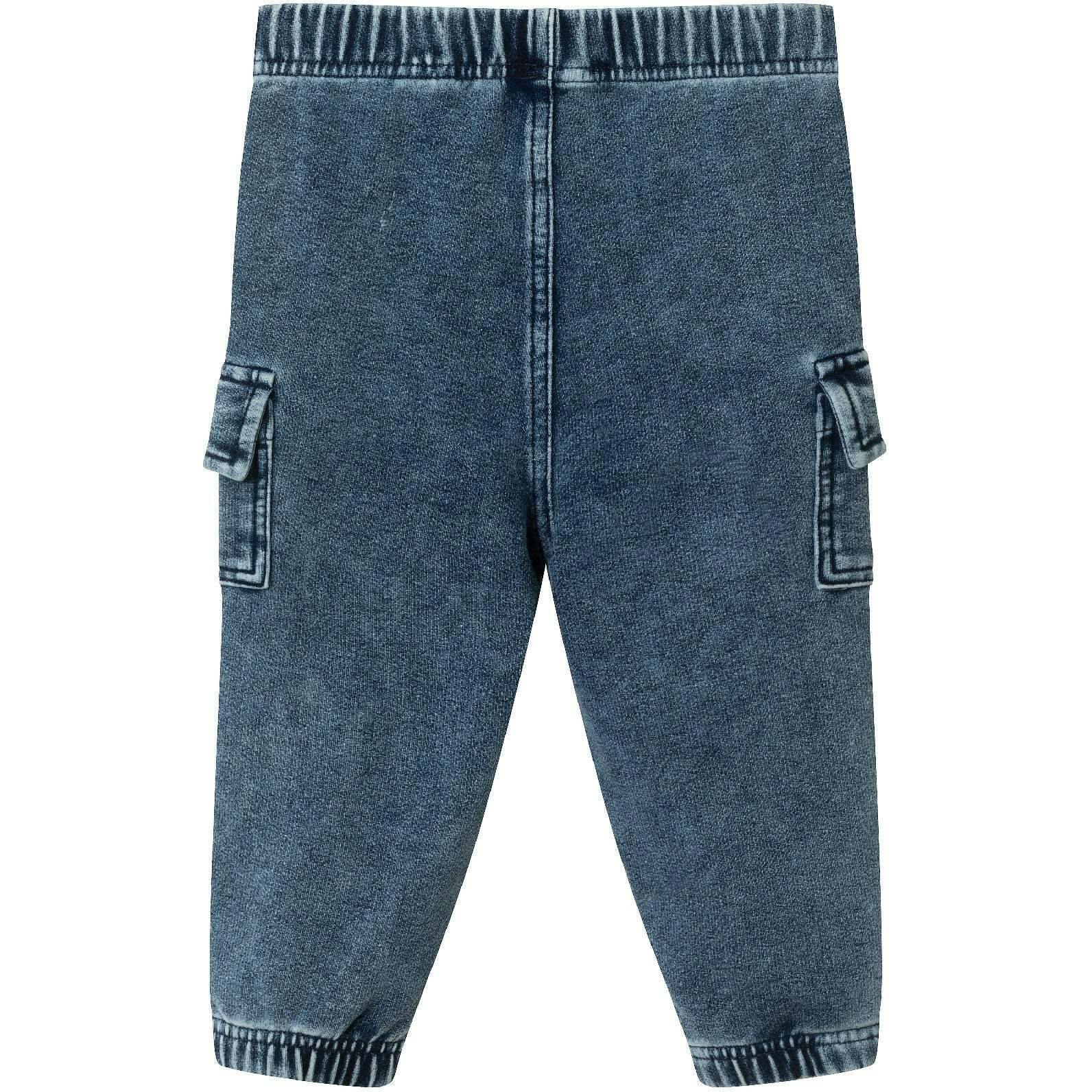 Infant Buttondown Denim Jogger Set