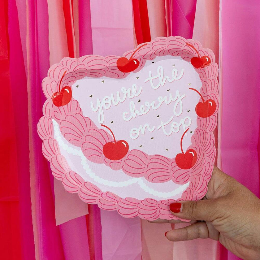 You're The Cherry On Top Dessert Plates