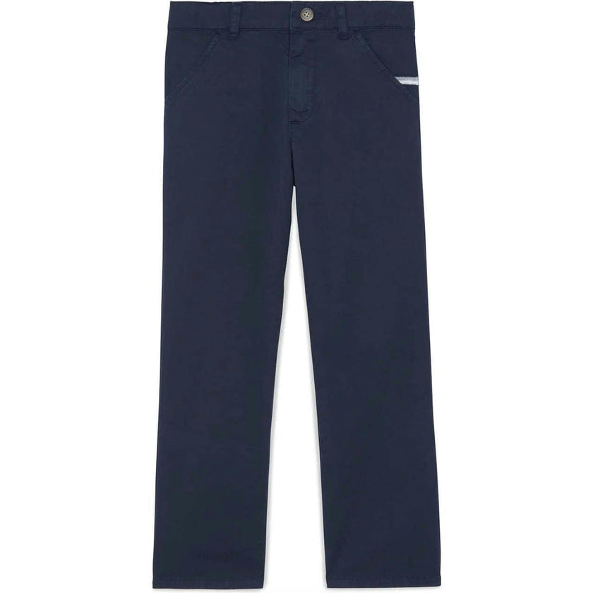 TARTINE ET CHOCOLAT COTTON LONG PANTS - MARINE