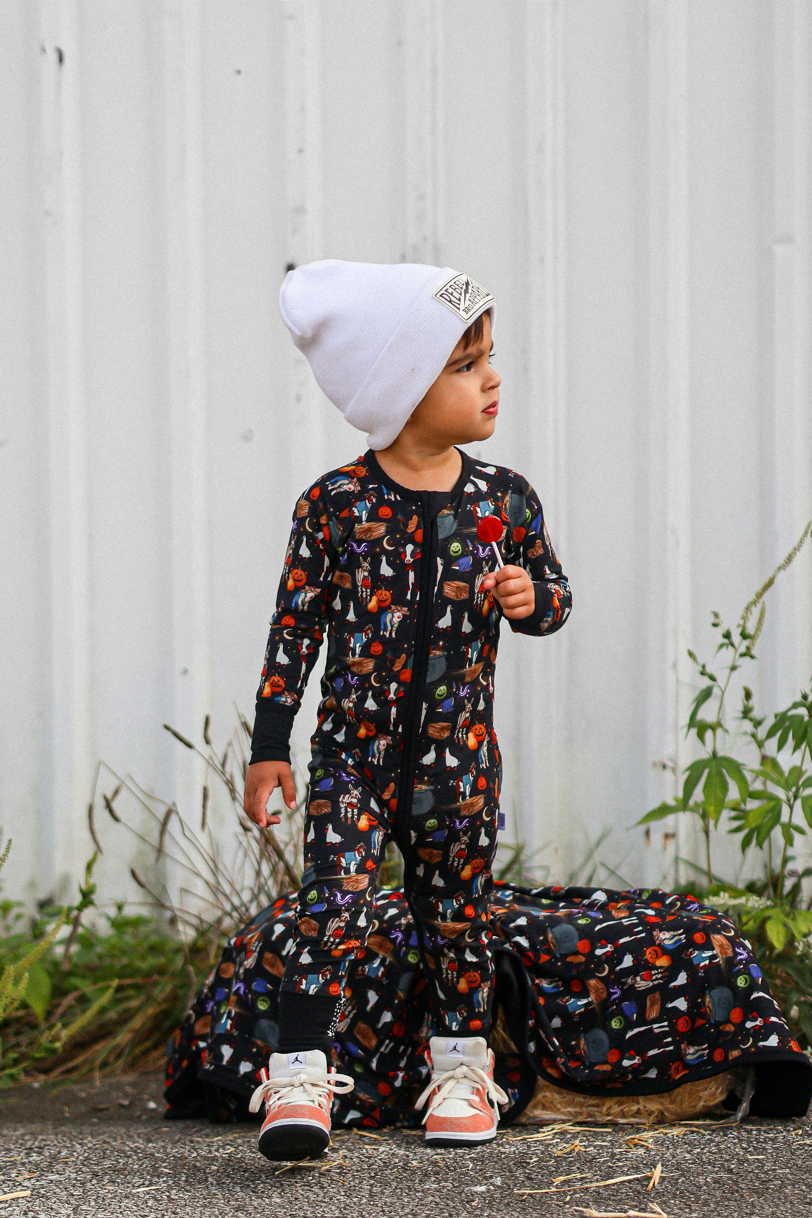 Halloween Farm One Piece Sleeper Snoozer
