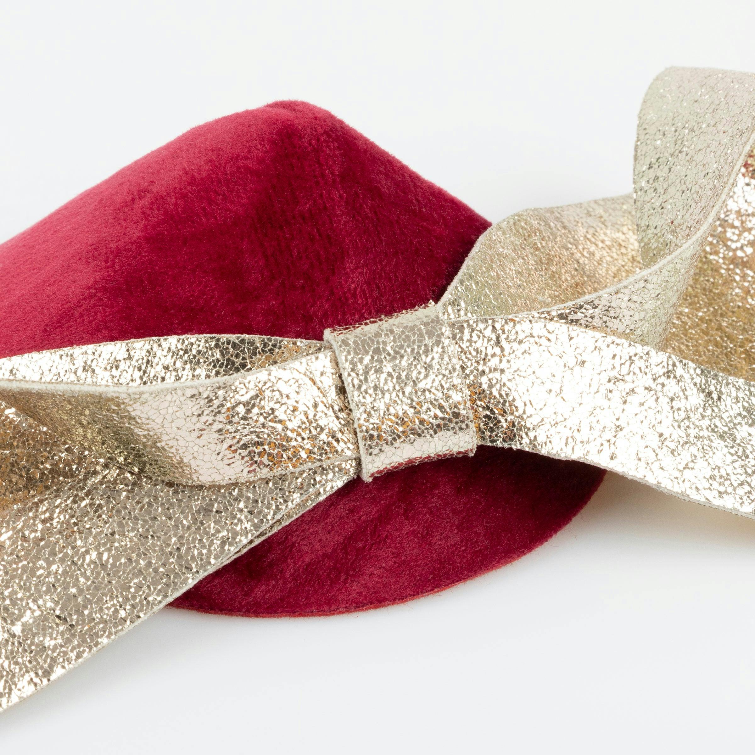 Bow Hat Hair Clip