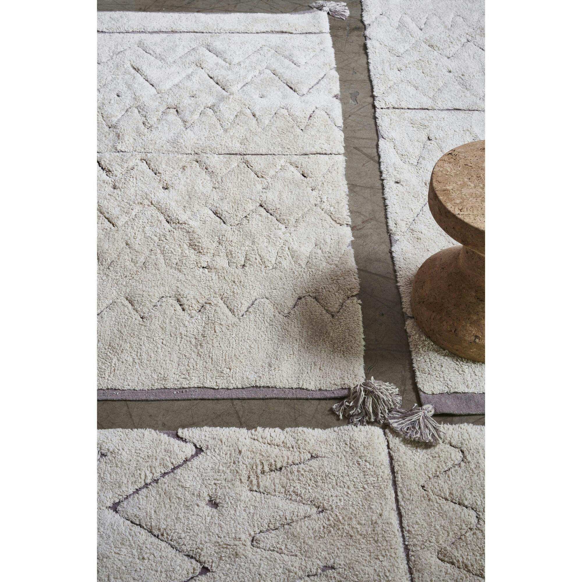 Azteca RugCycled Washable Rug, Natural