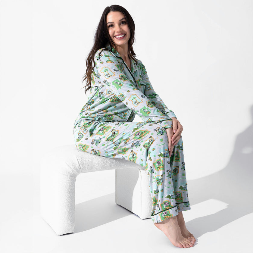 Minecraft: Overworld Dreams Bamboo Women's Pajama Set
