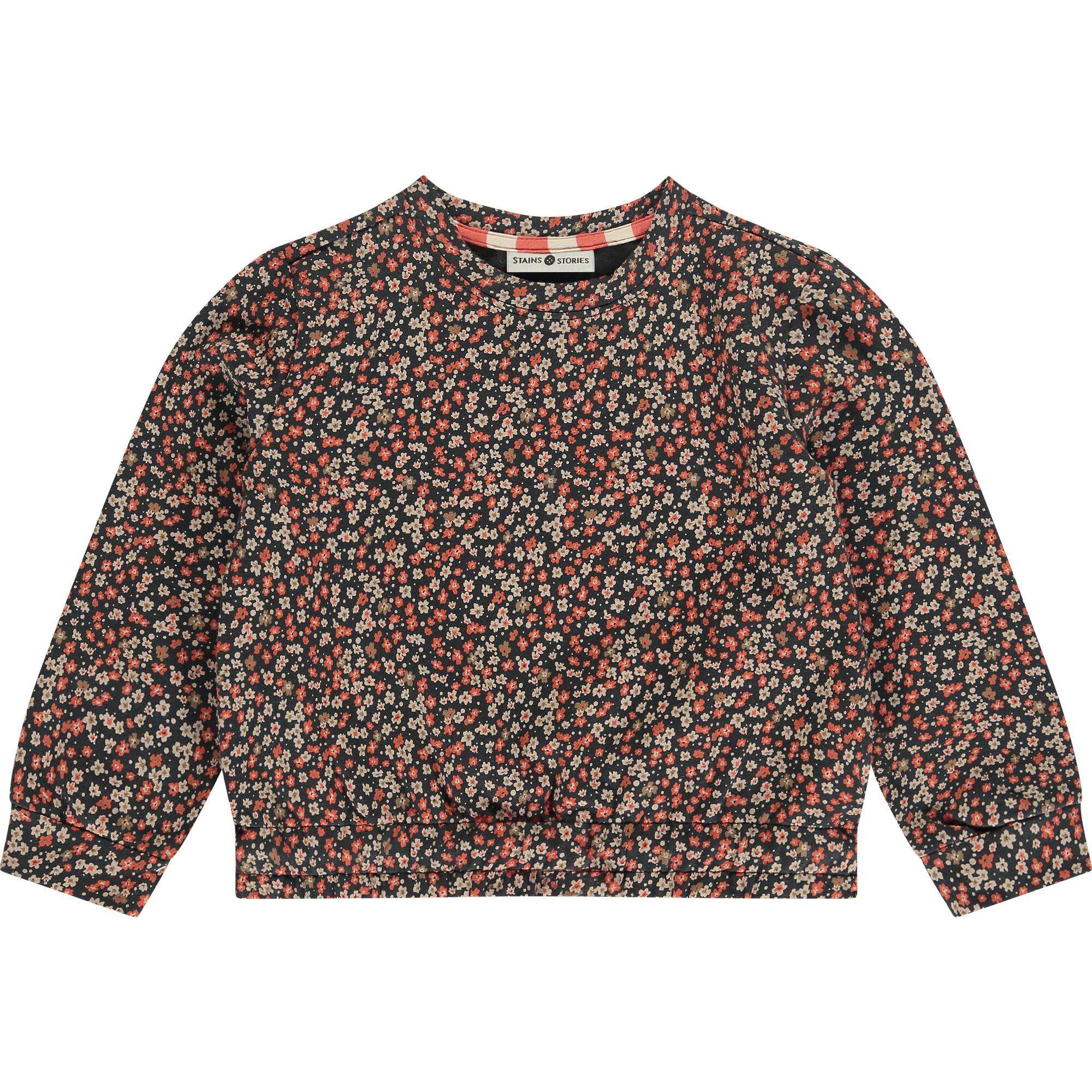 Multi-Floral Crewneck Sweatshirt