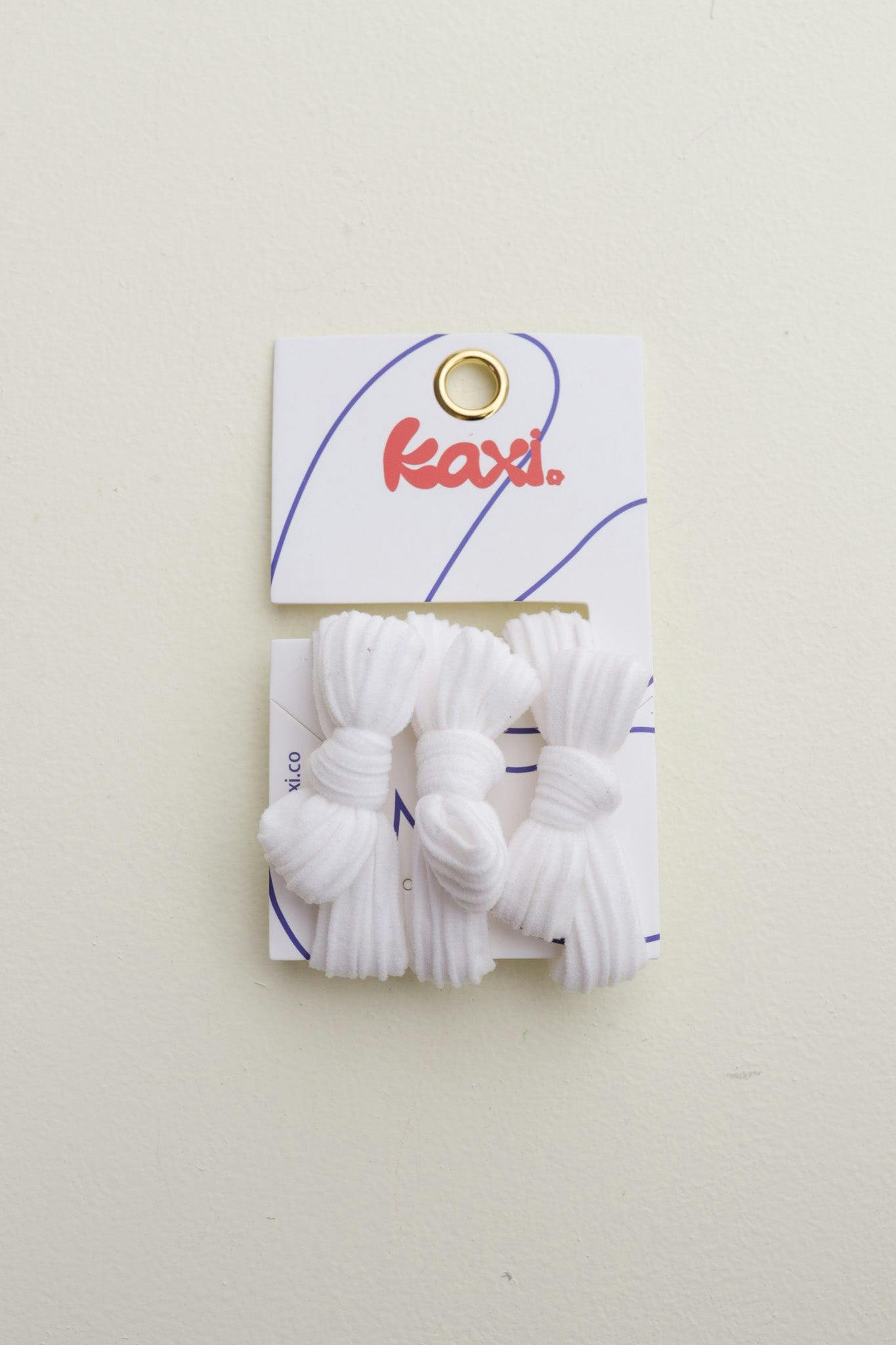 BOW SLICK BACK PONYTAILS (PACK OF 3)