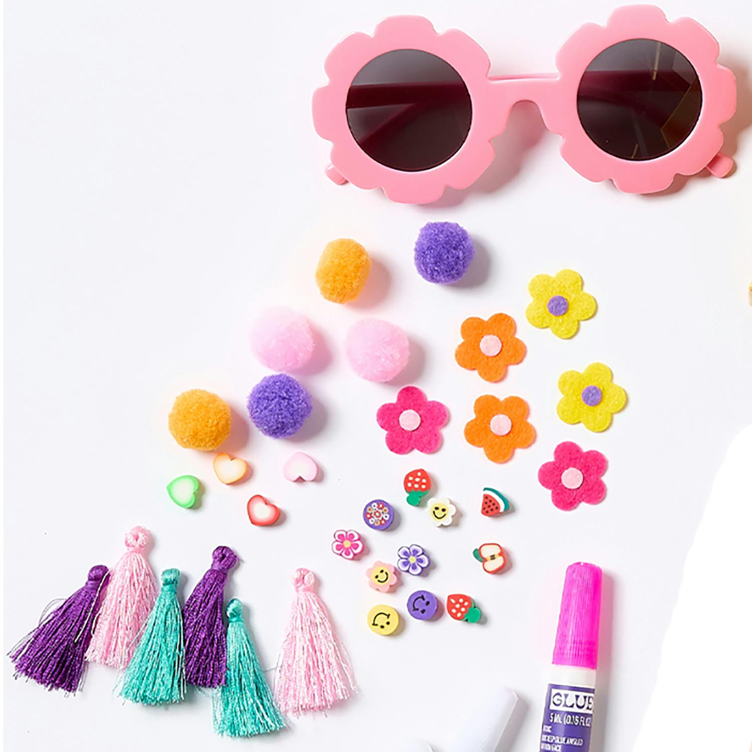 JOS: Decorate Your Own Sunglasses - Flower