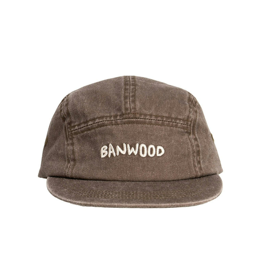 BANWOOD 5-PANEL CAP - BROWN