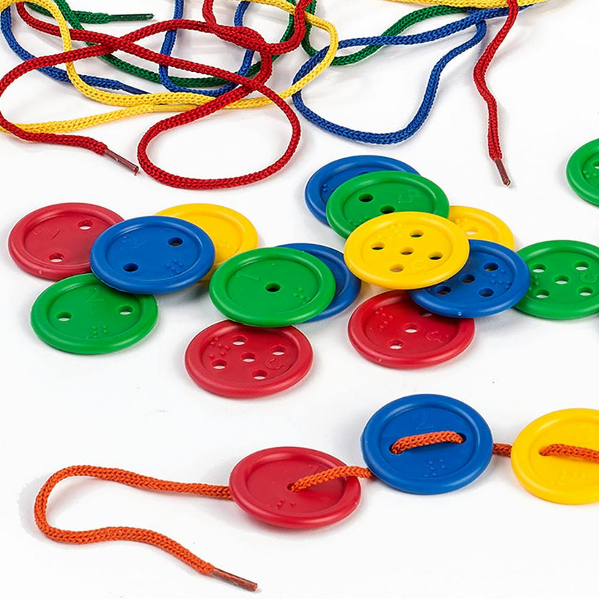 Lacing Buttons