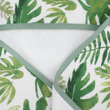 Infant Hooded Towel - Tropical Leaf