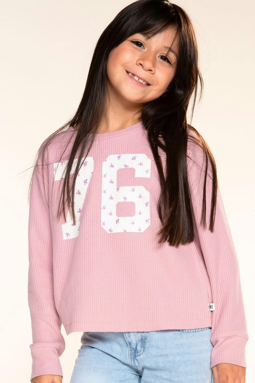 Waffle Long Sleeve Easy Tee